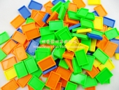 圣诞礼物散装 塑料多米诺骨牌玩具200片块搭配遥控骨牌车使用