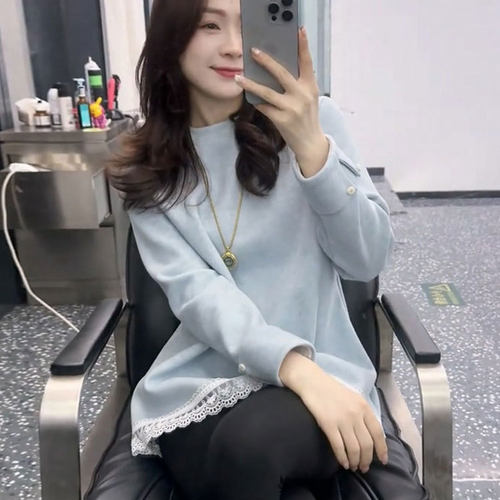 【赠送运费险】中长款内搭上衣女