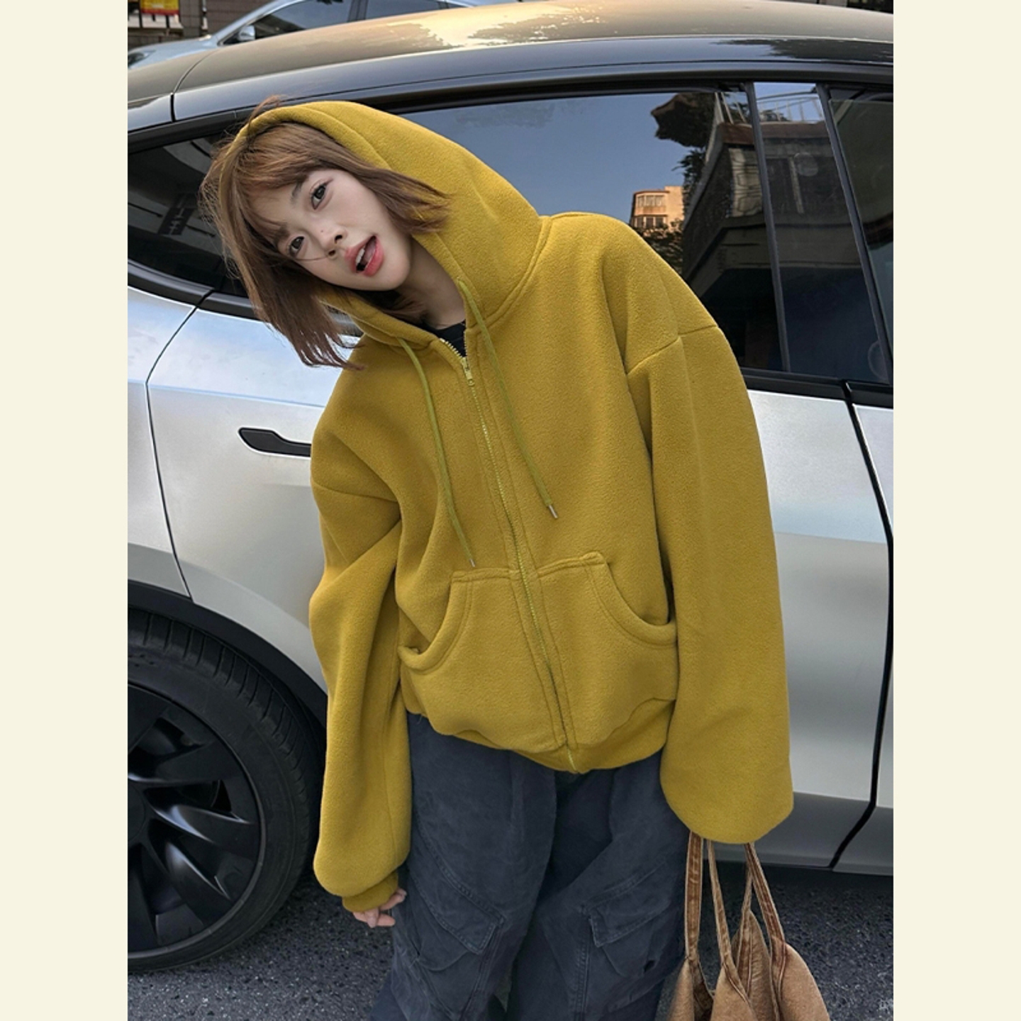 【赠送运费险】美式慵懒chic卫衣