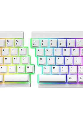 键匠MISTEL Barocco MD600RGB版游戏程序员分体机械键盘顺丰包邮