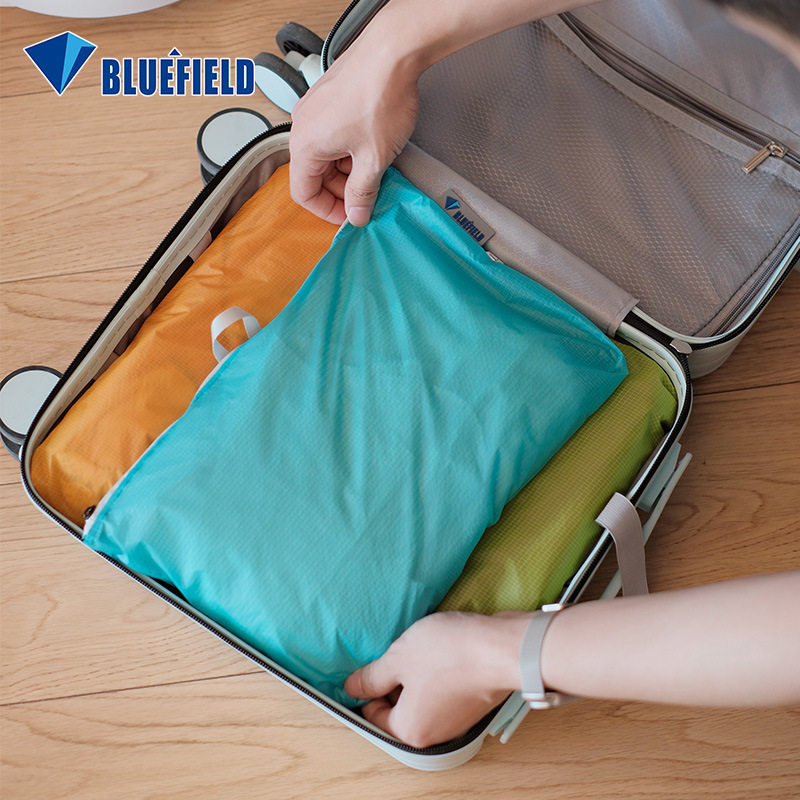 超轻旅行收纳袋涂硅洗漱包杂物收纳袋浴巾泳衣物分装袋隔脏防水袋