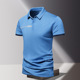 短袖 宽松速干帅气商务翻领半袖 polo衫 新款 t恤上衣潮 冰丝夏季 男士
