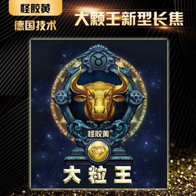 初心乒乓 大粒王乒乓球拍胶皮长胶单胶皮超大颗粒防弧圈怪异飘忽