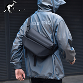 男士 斜挎包通勤包胸包男款 邮差包骑行包机车背包运动男生单肩包潮