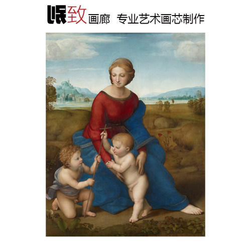 意大利文艺复兴人物油画装饰画