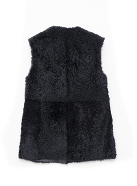 【言姐好物】进口皮毛一体马甲H5-103-2(25263-2)