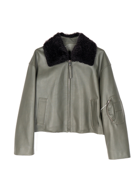 【言姐好物】新款女士皮衣H24-068