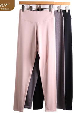 凯撒caser冬季女士倍暖鹅绒蛋白羊毛高腰保暖秋裤长裤BN61-5082