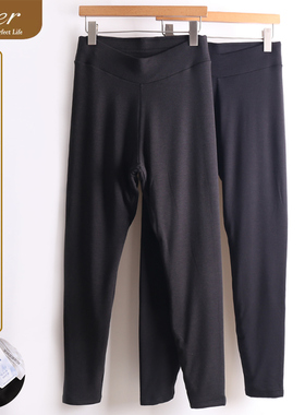 凯撒caser女士羊绒护膝保暖裤羽绒蛋白纤维三层加厚棉裤BL62-3177