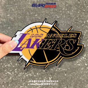 汽车贴纸湖人队詹姆斯科比24潮流创意个性 饰贴纸 车身玻璃装