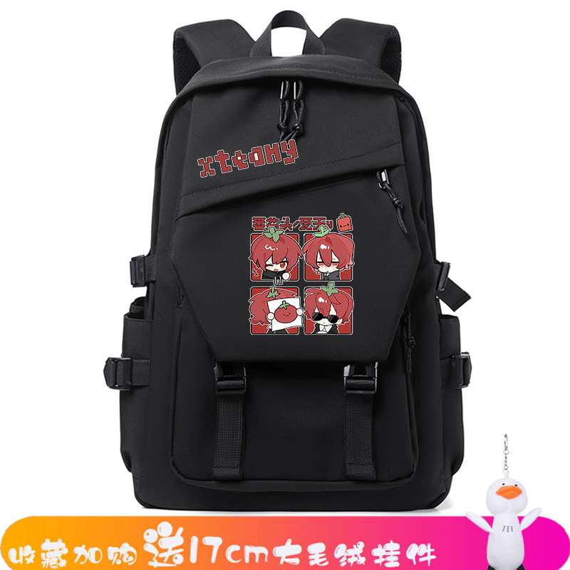 XteamY天门同人周边 夏天y六谷不吃羊肉串动漫双肩背包学生书包男