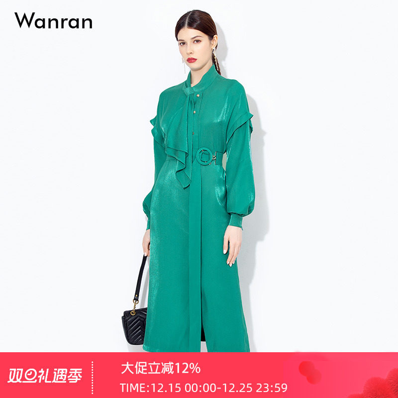 春装新款时尚名媛复古显瘦连衣裙