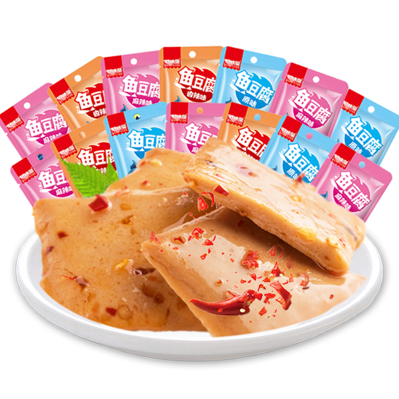 好味屋鱼豆腐散装休闲麻辣100包