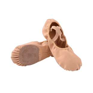 菲梵舞后升级弹力舞蹈鞋免系带软底练功鞋成人古典舞形体芭蕾舞鞋