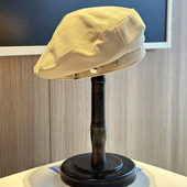 复古百搭贝雷帽子女南瓜帽春季 新款 金属标画家帽显脸小休闲文艺帽