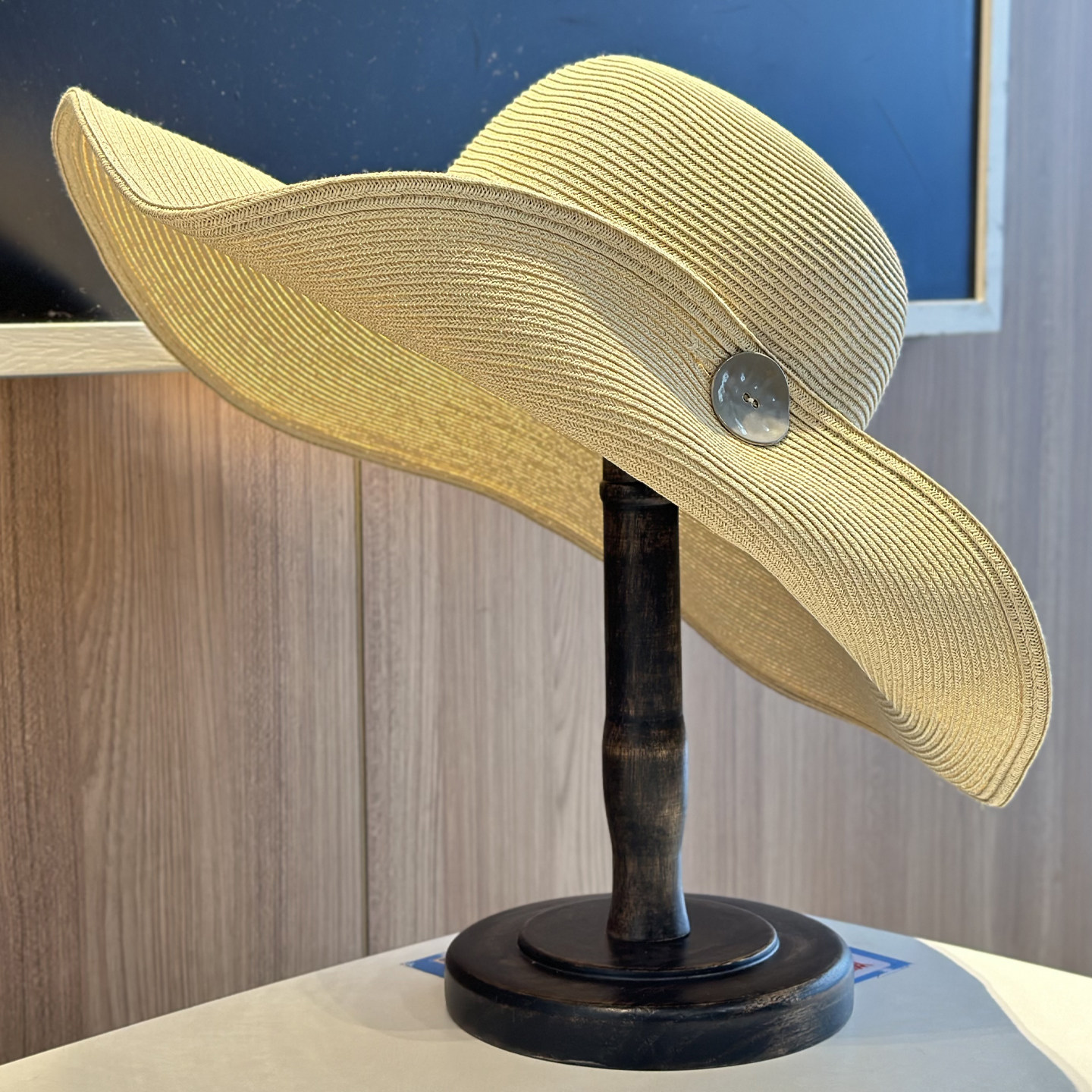 法式波浪边草帽子女大帽檐可折叠防晒遮阳帽海边出片度假宽檐帽,服饰配件/皮带/帽子/围巾,帽子,淘宝优惠券,粉丝福利购,淘宝优惠卷