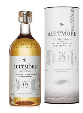 正品国行 欧摩18年AULTMORE单一麦芽苏格兰威士忌英国进口洋酒