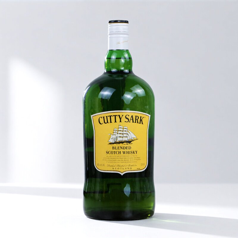 顺风1.75L 苏格兰威士忌CUTTY SARK 英国进口 绿皮书同款威士忌图片