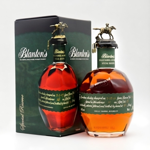 Blanton's 波兰顿 绿标特别珍藏波旁威士忌美国进口洋酒烈酒 国行