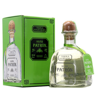 行货培恩银樽龙舌兰酒750ml墨西哥原装 TEQUILA 进口蒸馏酒PATRON