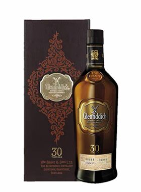 行货旧版格兰菲迪30年单一麦芽苏格兰威士忌Glenfiddich 进口洋酒
