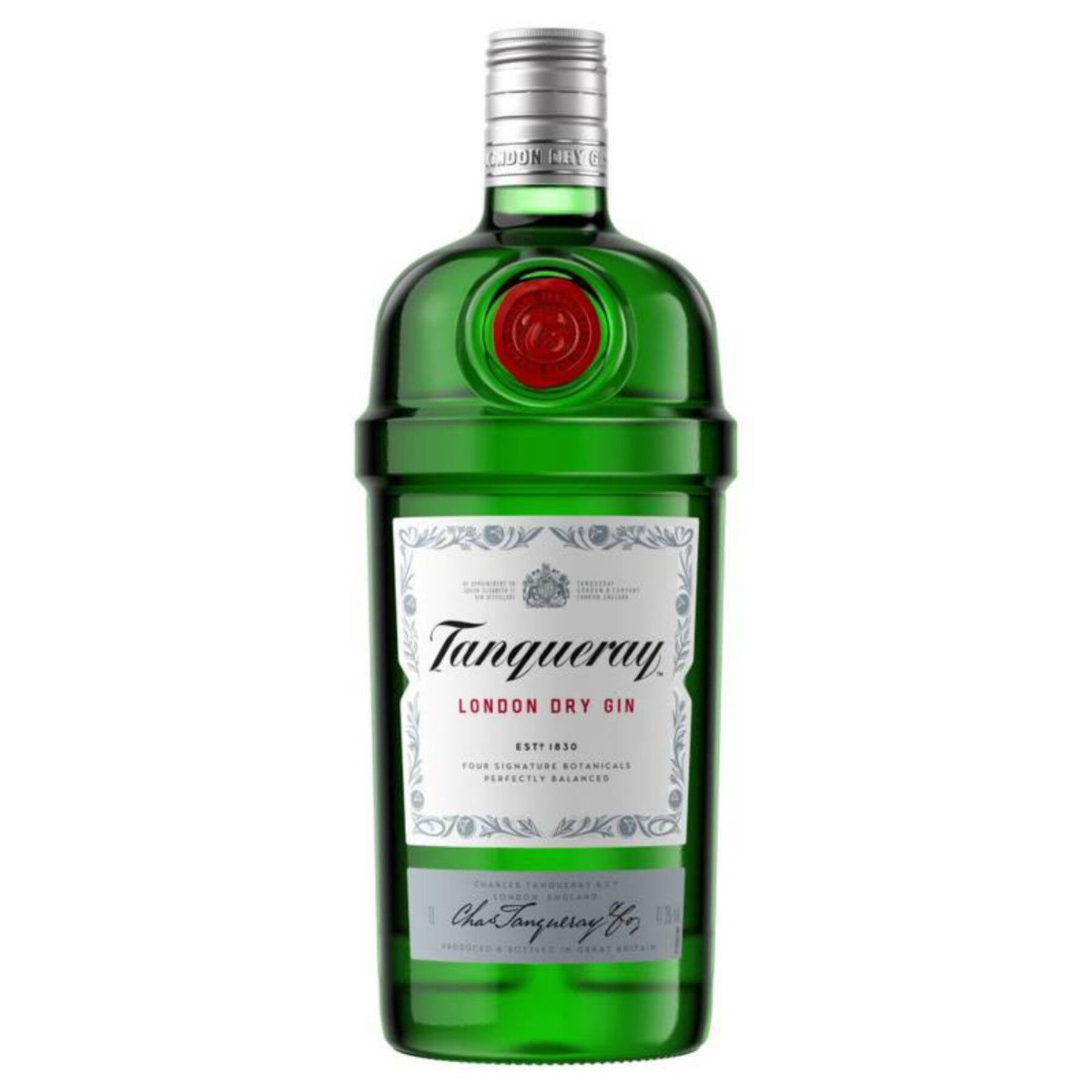 正品行货 添加利1L英国进口伦敦干味金酒47.3度 Tanqueray洋酒