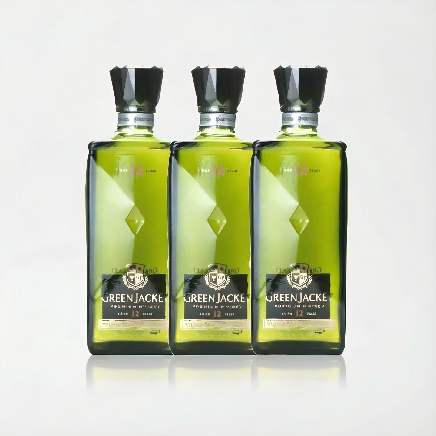 格兰父子冠赢家12年澳大利亚调和威士忌GREENJACKET 450ml 国行