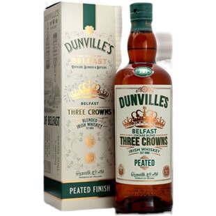 当威1808三皇冠泥煤味调配威士忌700ml爱尔兰原装 进口洋酒行货