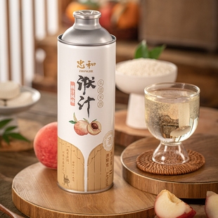 忠和鲜酿房县鲜洑汁气泡十堰黄酒3.6度果味微醺低度数1L*4瓶盒装