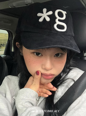 韩系百搭拼色鸭舌帽女孙彩瑛同款春季新款复古软顶棒球帽男显脸小