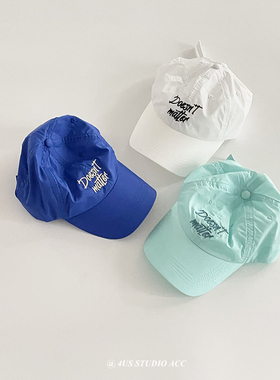 轻薄速干夏季韩版遮阳防晒鸭舌帽子女户外休闲出游运动透气棒球帽