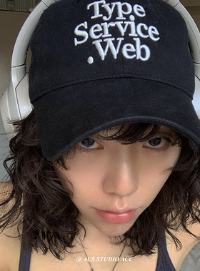 韩版四季百搭黑色软顶鸭舌帽女潮牌刺绣字母棒球帽男日系遮阳帽子