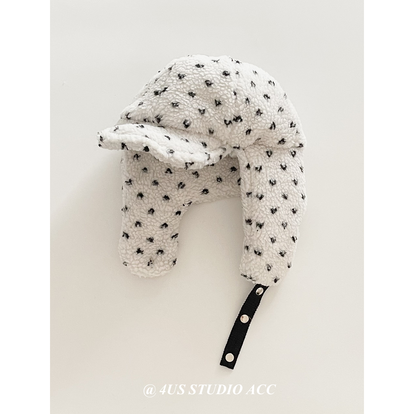 冬季夹棉加厚雷锋帽女