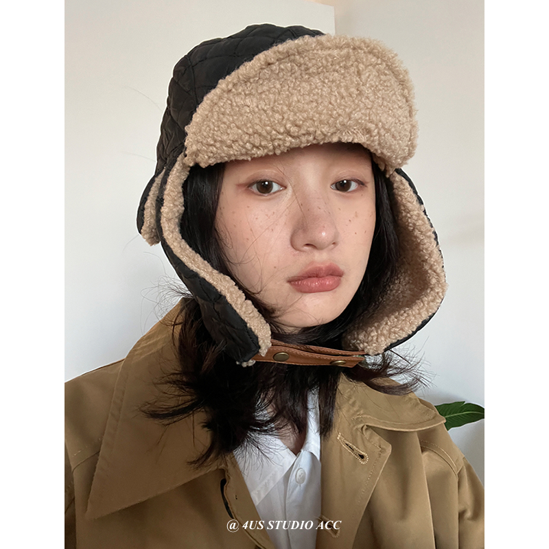 彧泊雷锋帽骑车韩版男女冬季百搭