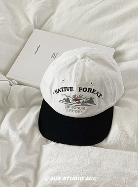 秀智同款软顶平檐鸭舌帽女韩版情侣百搭刺绣字母棒球帽男遮阳帽子