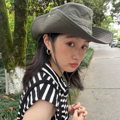 彧泊渔夫帽出游休闲通用春夏季