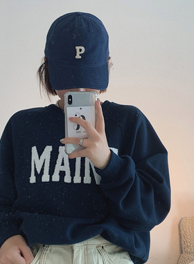 高品质基础款棒球帽男女同款韩版P字母软顶鸭舌帽水洗纯棉帽子潮