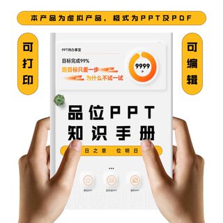 【260】717页品位PPT知识工作手册 制作自查规范图册 可编辑打印