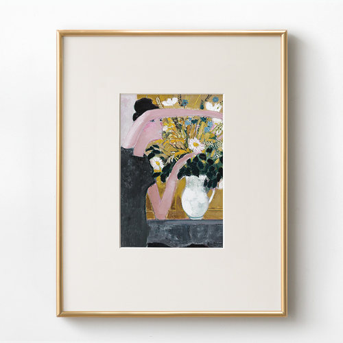 加安加丽高档艺术小众复古装饰画