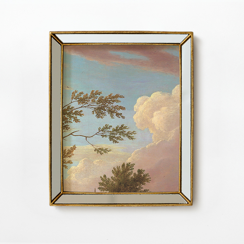 北欧风景小众艺术装饰画客厅卧室餐厅法式挂画美式轻奢壁画背景墙图片