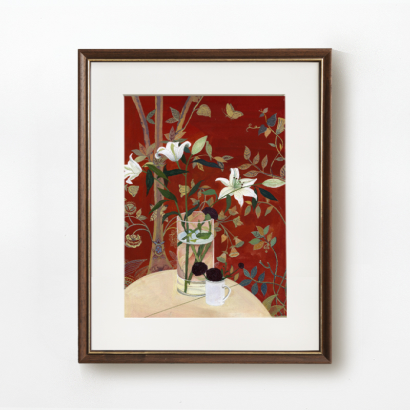 加安加丽美式中古客厅装饰画餐厅小众艺术复古挂画欧式书房壁画图片