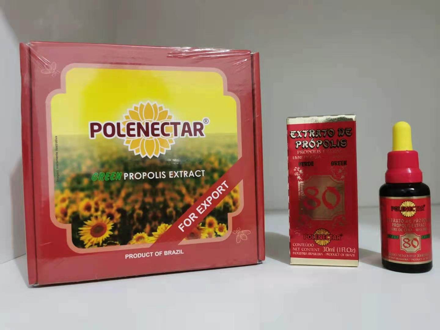 巴西polenectar80绿蜂胶天然