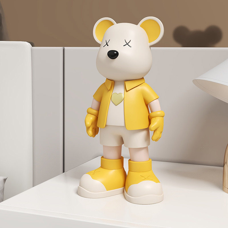 创意暴力熊桌面小摆件客厅玄关电视柜书柜酒柜儿童房办公室装饰品,家居饰品,落地摆件,淘宝优惠券,粉丝福利购,淘宝优惠卷