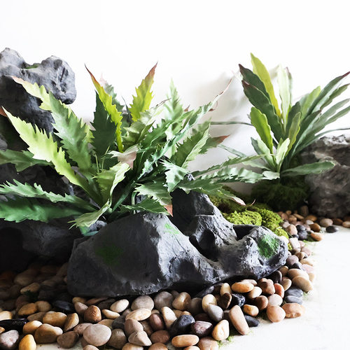 仿真装饰植物叶家居绿植植物墙配材软装叶子加厚设计令箭荷叶