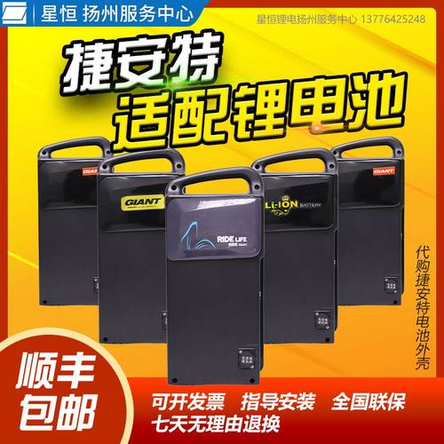 电动车星恒锂电池48v12ah捷安特