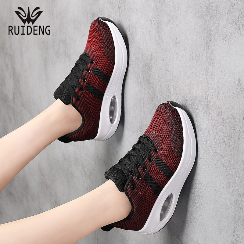 睿登休闲厚底摇摇鞋减震