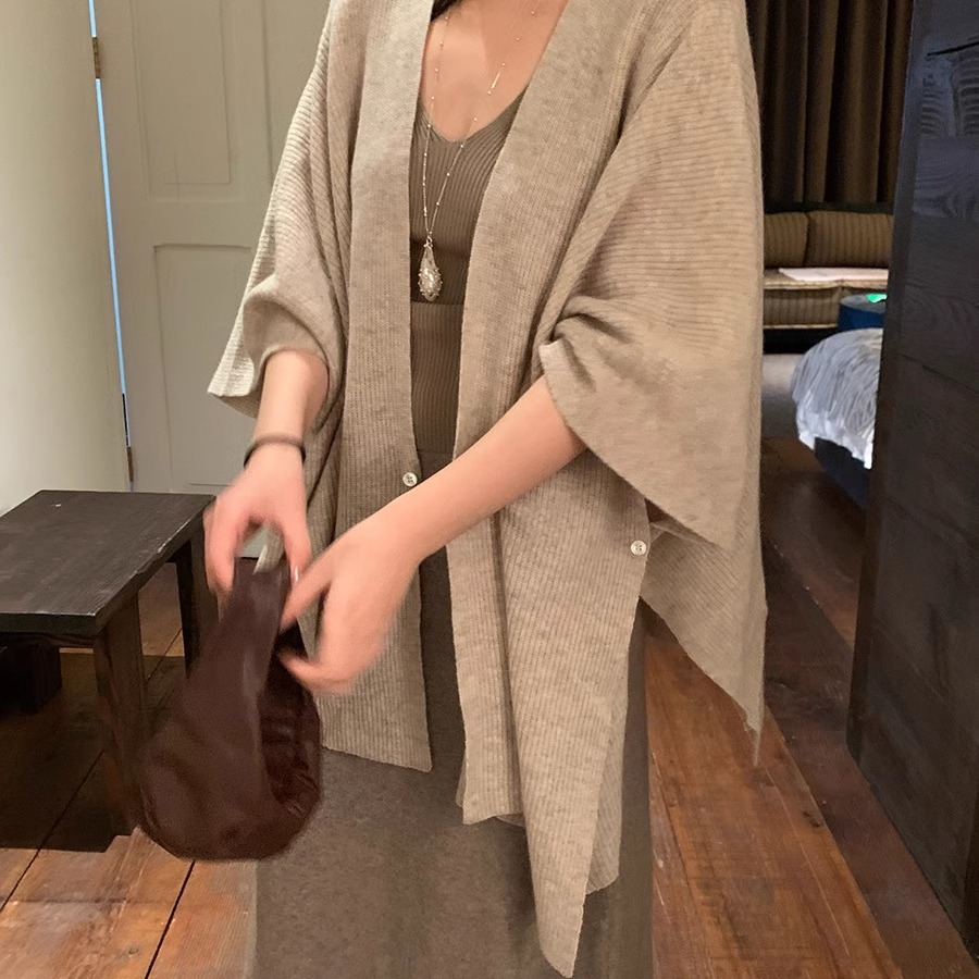 2025冬季新款温柔全羊毛针织衫女