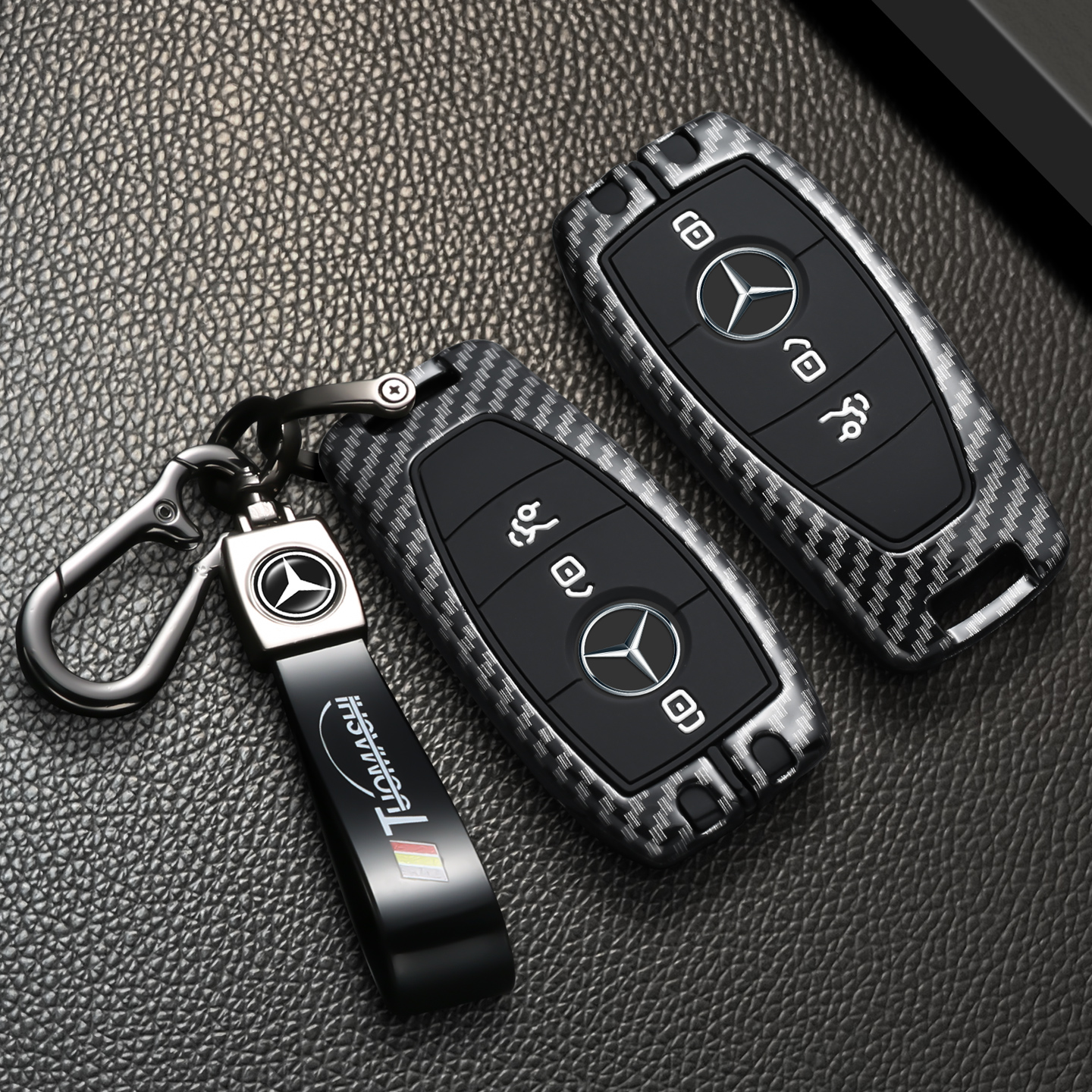 2025款奔驰钥匙套高级感