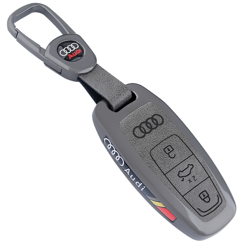 专用新款奥迪A6L钥匙套A7扣23款Q7Q8汽车A8男Q5L高档S4包S5壳A3L