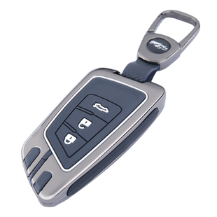 后配改装汽车钥匙套刀锋ds大师铁将军折叠一键启动通用锁匙包壳扣